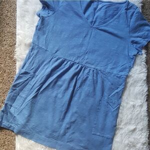 J Jill knit Vneck blue dress Size Medium